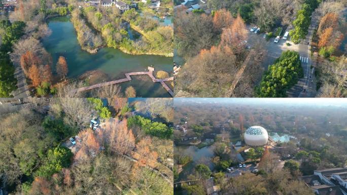 杭州市西湖区西溪湿地美景风景视频素材49