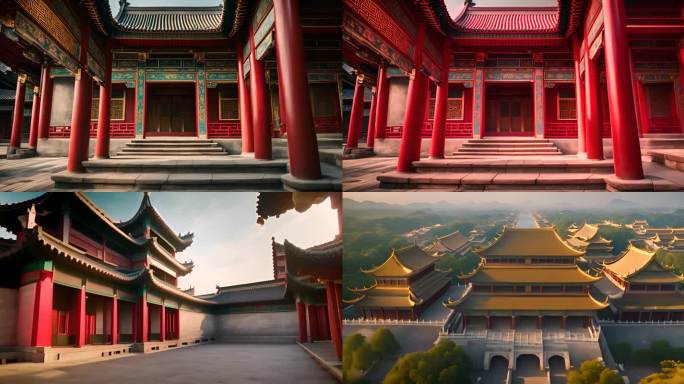 中国古建筑 宫殿 亭阁楼宇