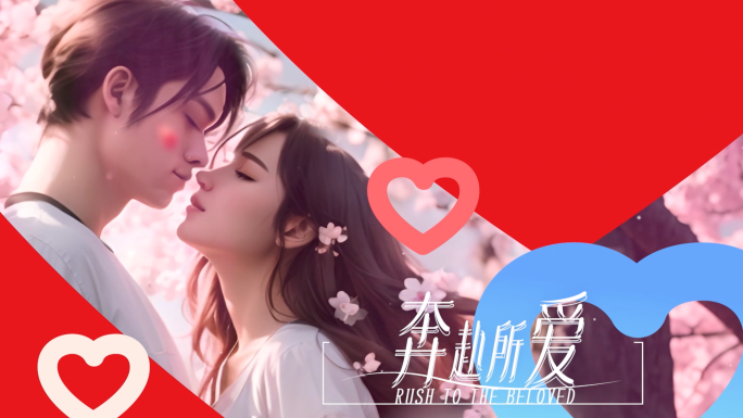 七夕情人节快闪快剪时尚浪漫温馨幸福