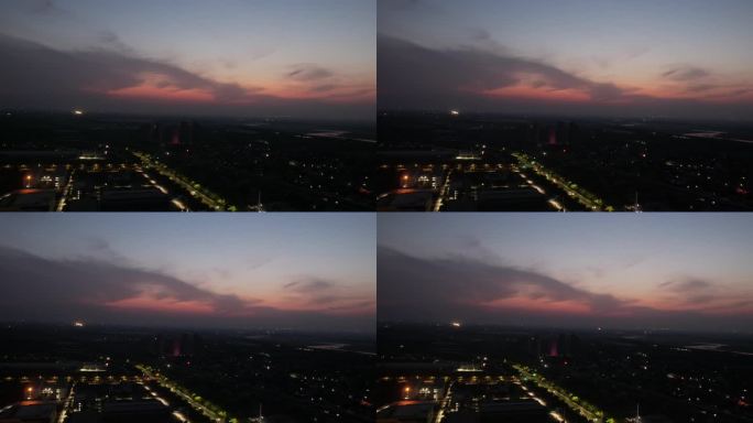 晚霞，延时摄影