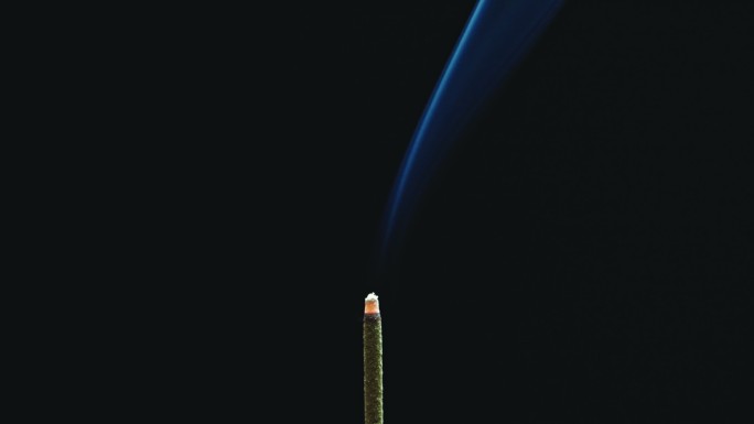 【正版素材】线香烟熏烟香蚊香焚5546