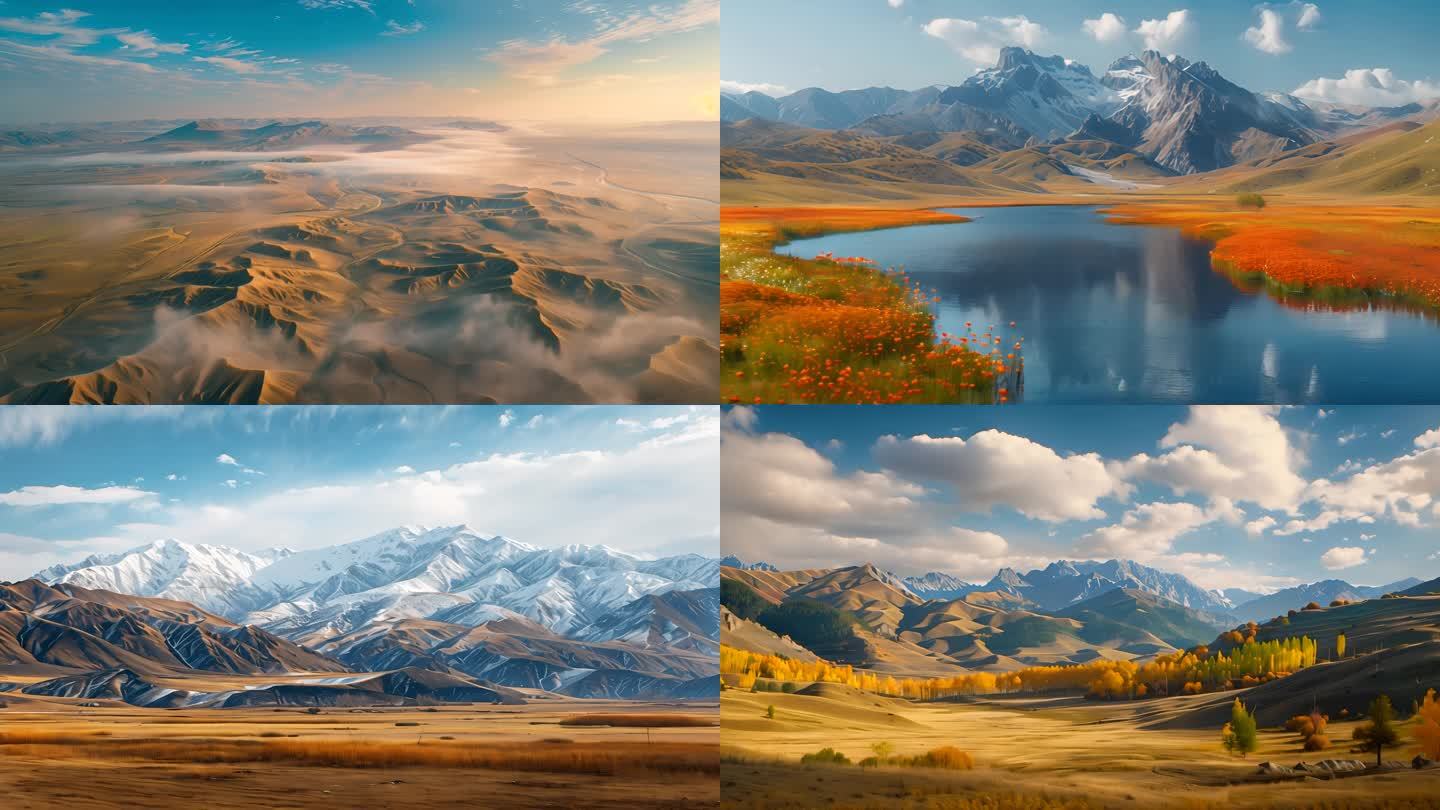 新疆风景风光合集