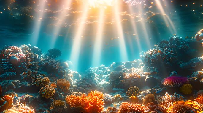 水下珊瑚海底世界3