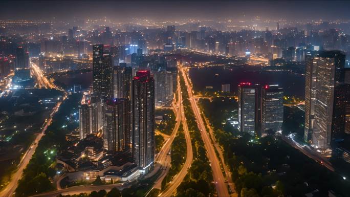 中国的繁华都市于锦绣山河