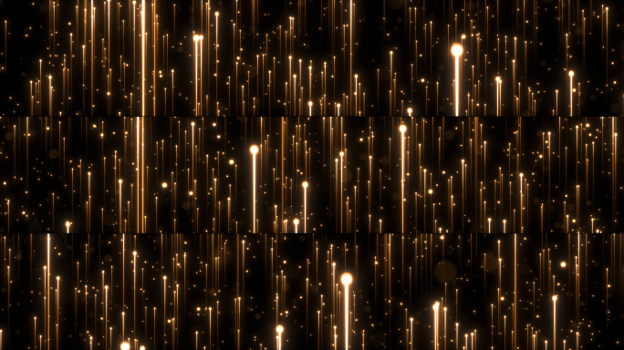8K沉浸式黑金粒子流星雨舞台LED大屏