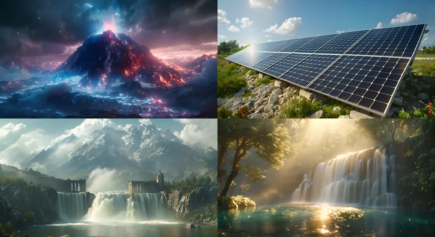 自然能源视频动画素材