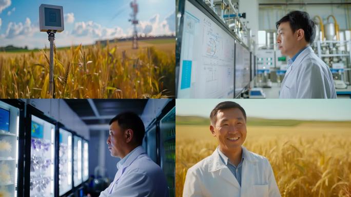 4k小麦育种科研 智慧农业 种子 基因