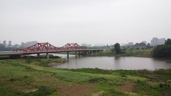 清流河 宝山路大桥 滁州地标 城市建设