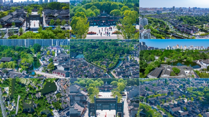 如皋水绘园航拍（最新）