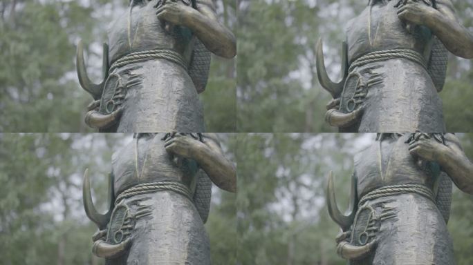 神农氏雕像