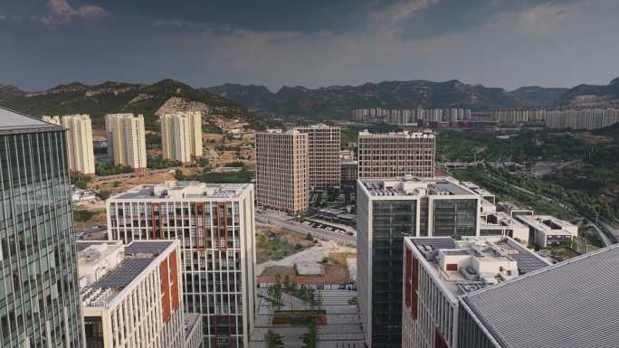航拍山东大学国家大学科技园