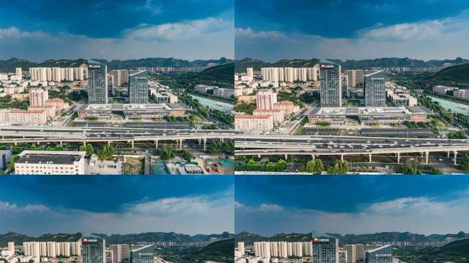 航拍山东大学国家大学科技园