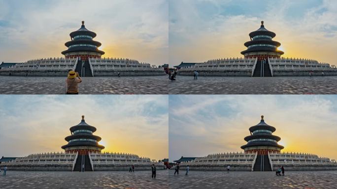 北京天坛祈年殿企业宣传开篇旅游高清素材