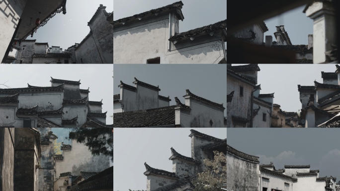 中式建筑 徽派建筑 古建筑建筑美学