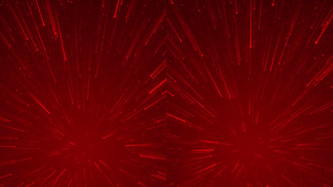竖屏 竖版 红色粒子聚集 粒子光线