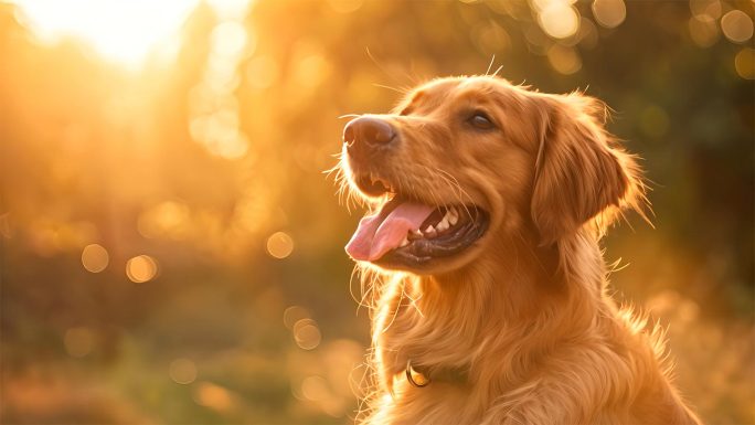 阳光下的狗 狗狗 宠物犬 特写