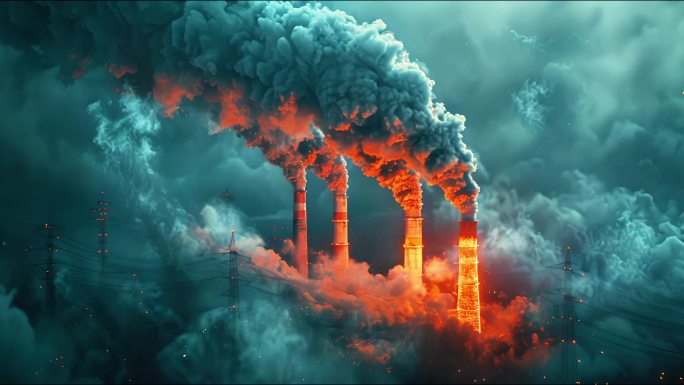 工业大气排放 污染环境 老旧工业化