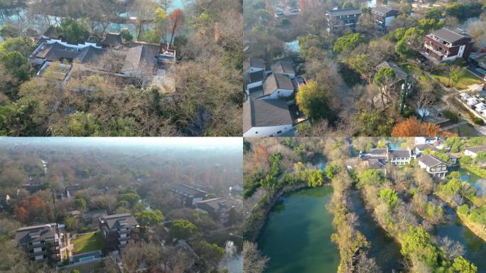 杭州市西湖区西溪湿地美景风景视频素材49