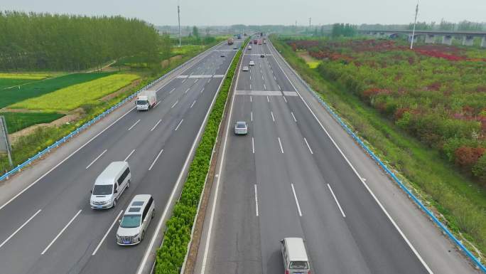 中国高速公路4K素材