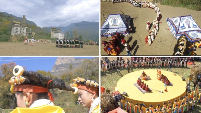 嘉绒藏族民俗女子成人礼