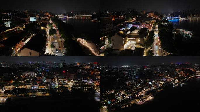 福州仓前九里夜景烟台山