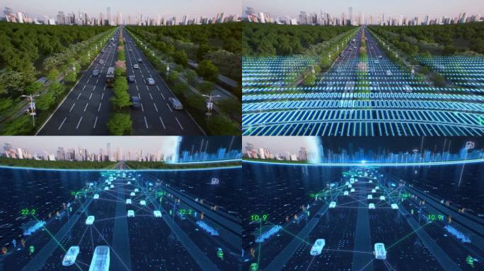 汽车城市数据人工智能无人驾驶实体变线框
