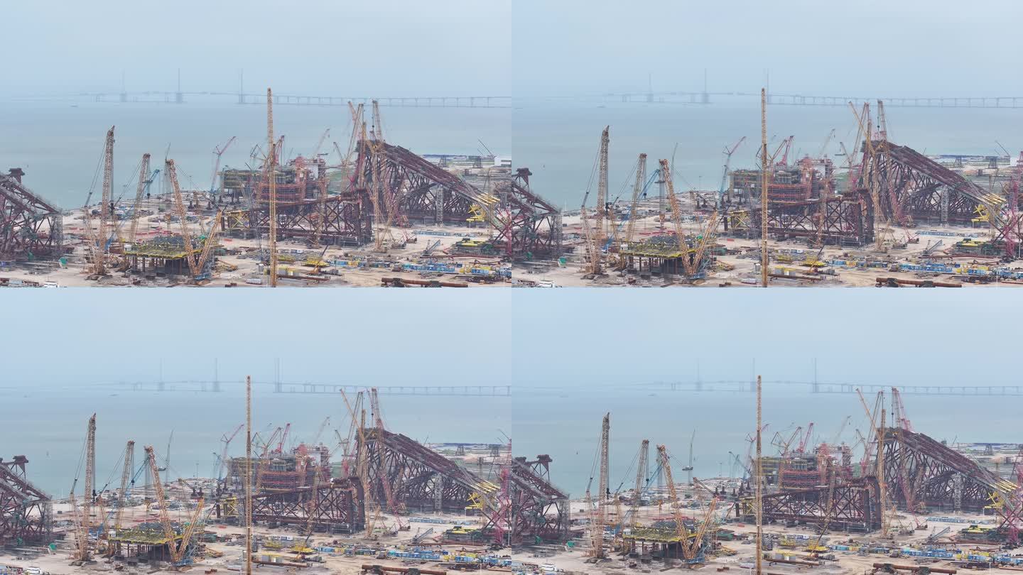 中国广东省珠海市金湾海上钻井平台工厂