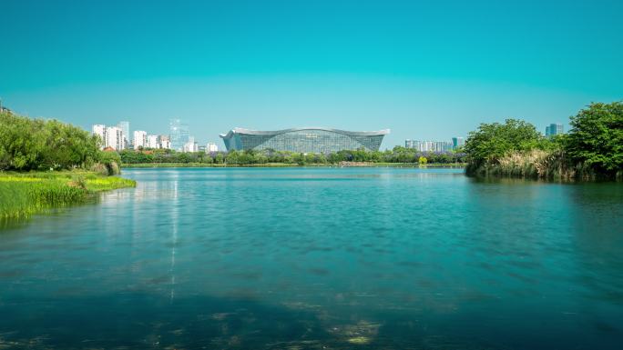成都高新区锦城湖公园环球中心