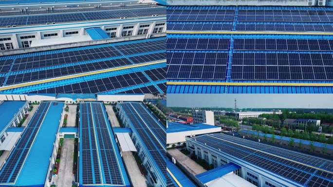 5K工厂太阳能屋顶光伏硅片太阳能厂房光伏