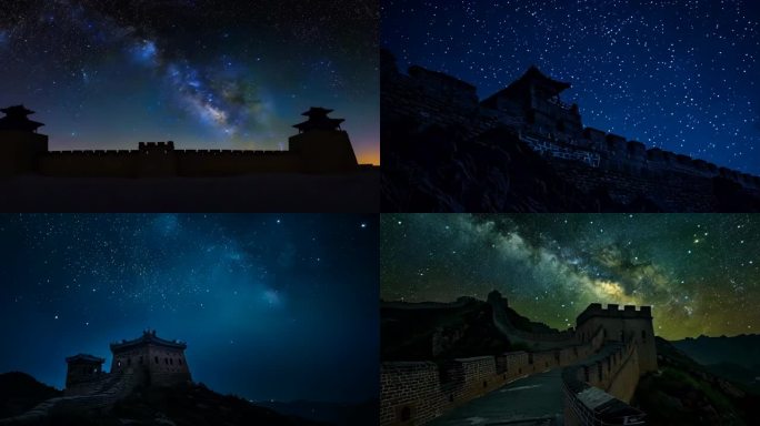 古代天文台星空