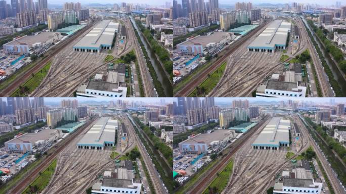 广州废弃火车站 在建广州22号线