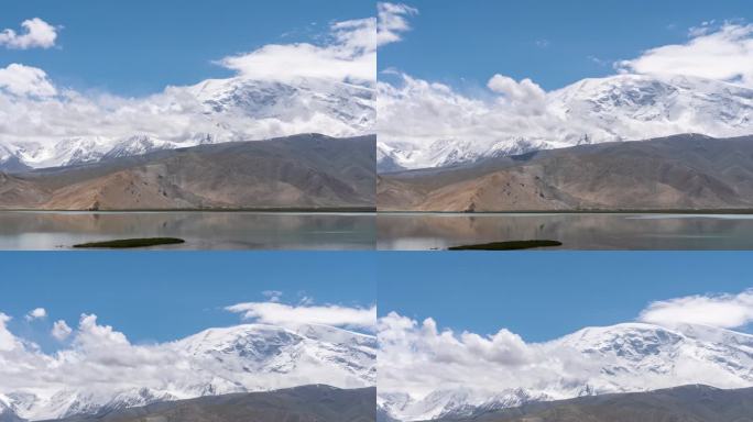 4K慕士塔格峰与喀拉库勒湖-延时