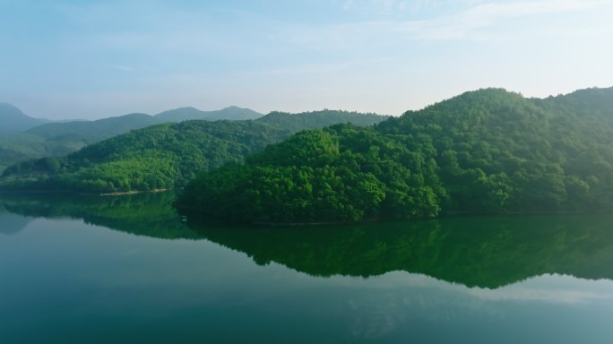 九龙湖秦山村航拍