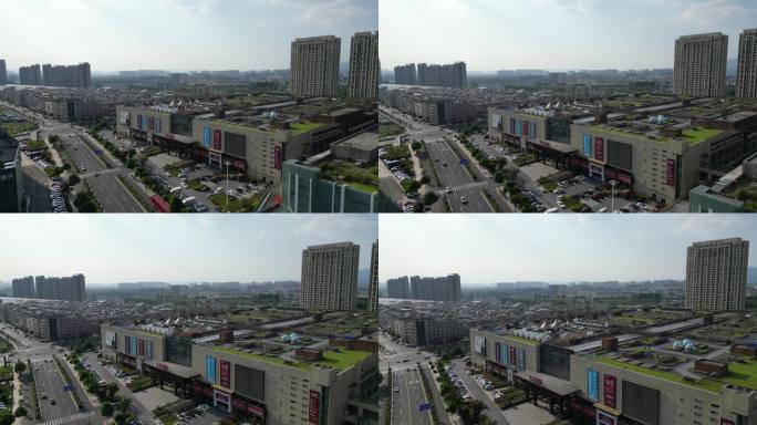 4K航拍红木家具城