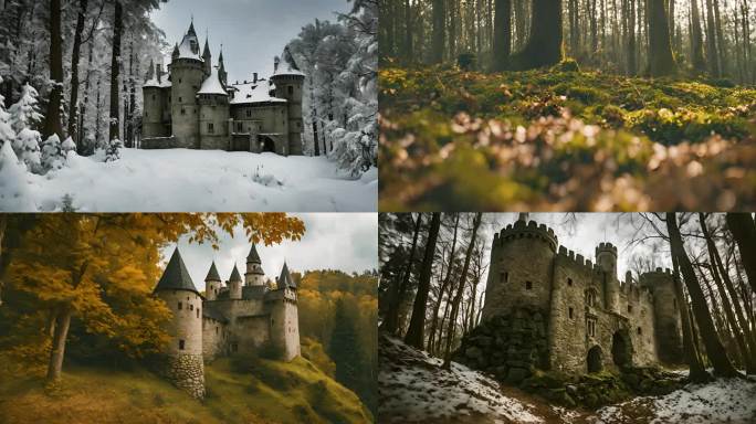 森林中的城堡
