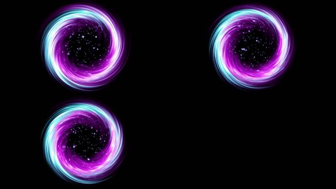 4K双色黑洞传送门