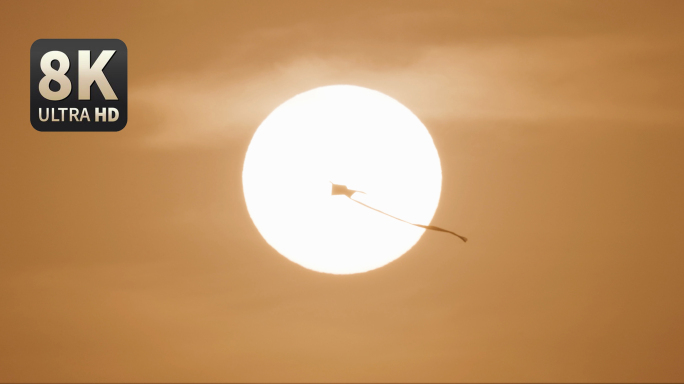 【8K】太阳与风筝