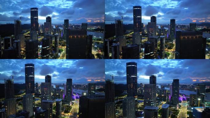 【4K】珠海城市夜景蓝调时刻
