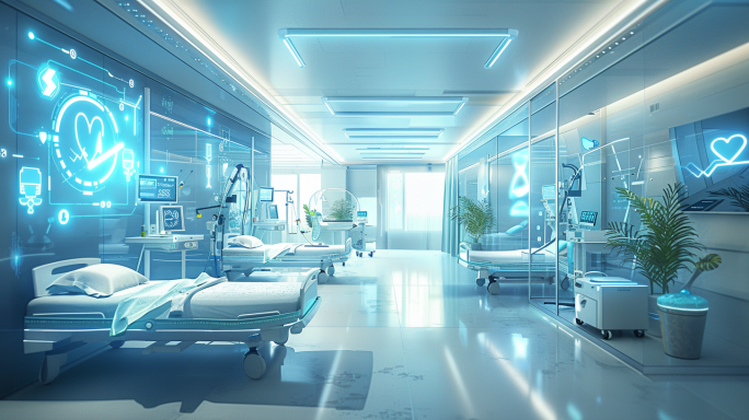 数字医院现代化医疗高科技医疗设备智慧医疗