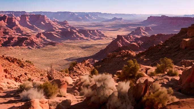 亚利桑那州犹他州纪念碑谷红岩沙漠