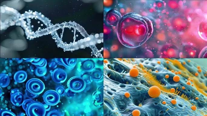 生物细胞DNA 人体研究 基因进化
