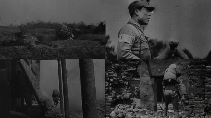 日本侵华战争抗日战争历史影像
