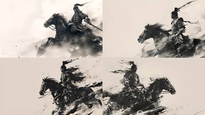 中国古代将军骑马