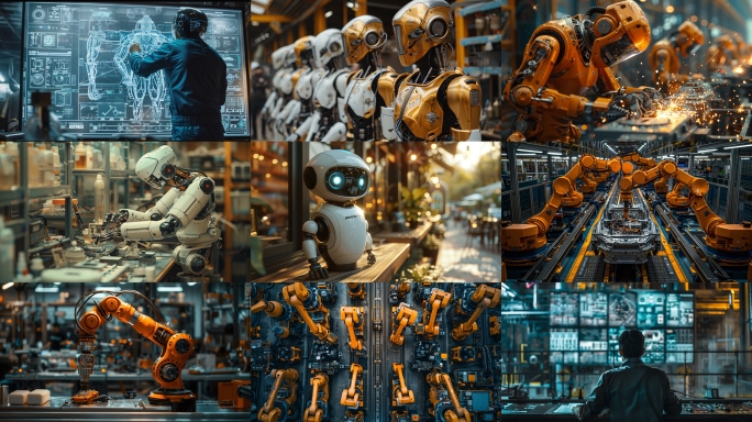 机器人制造 高科技 AI智能 新质生产力