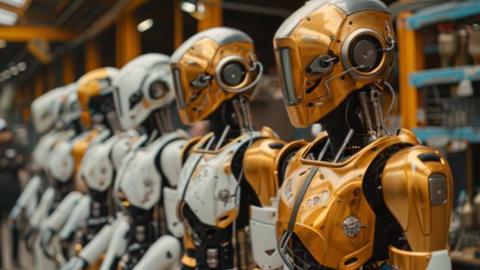 机器人制造 高科技 AI智能 新质生产力
