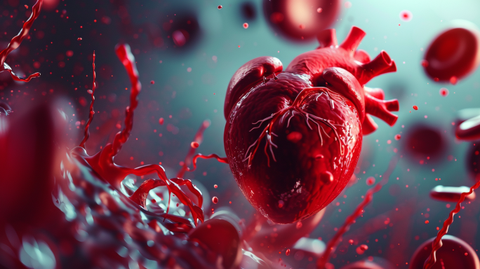 心血管心脏健康人体血管心血管系统心脏解剖