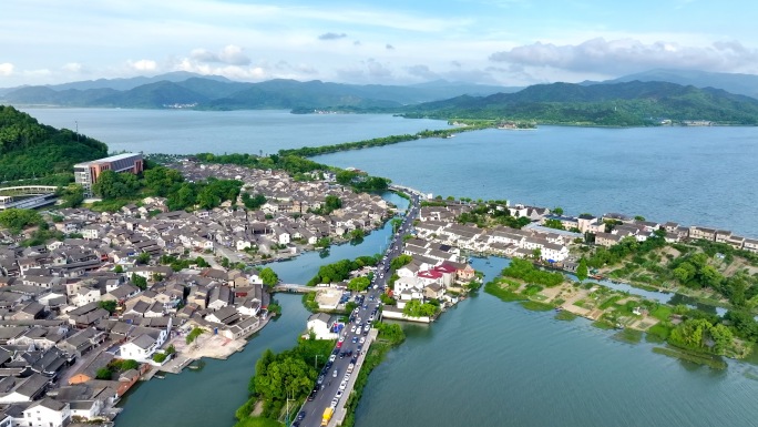 【4K】宁波东钱湖航拍延时宣传片