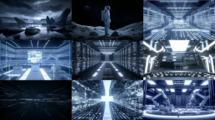 大数据 AI VR元宇宙 科技开场