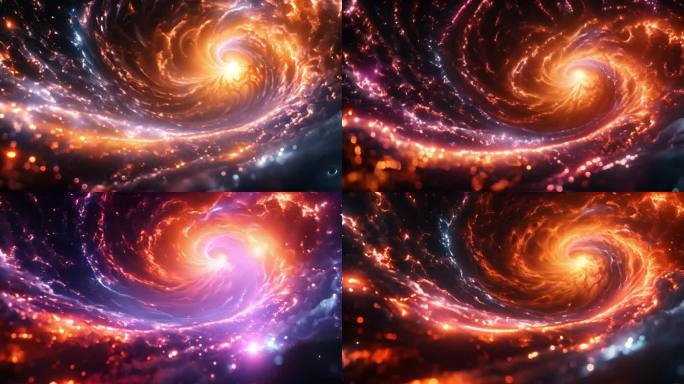 宇宙星云漩涡旋转星系黑洞宇宙魅力星云无穷