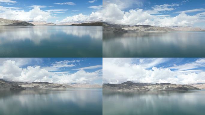 4K 新疆白沙湖 航拍视频
